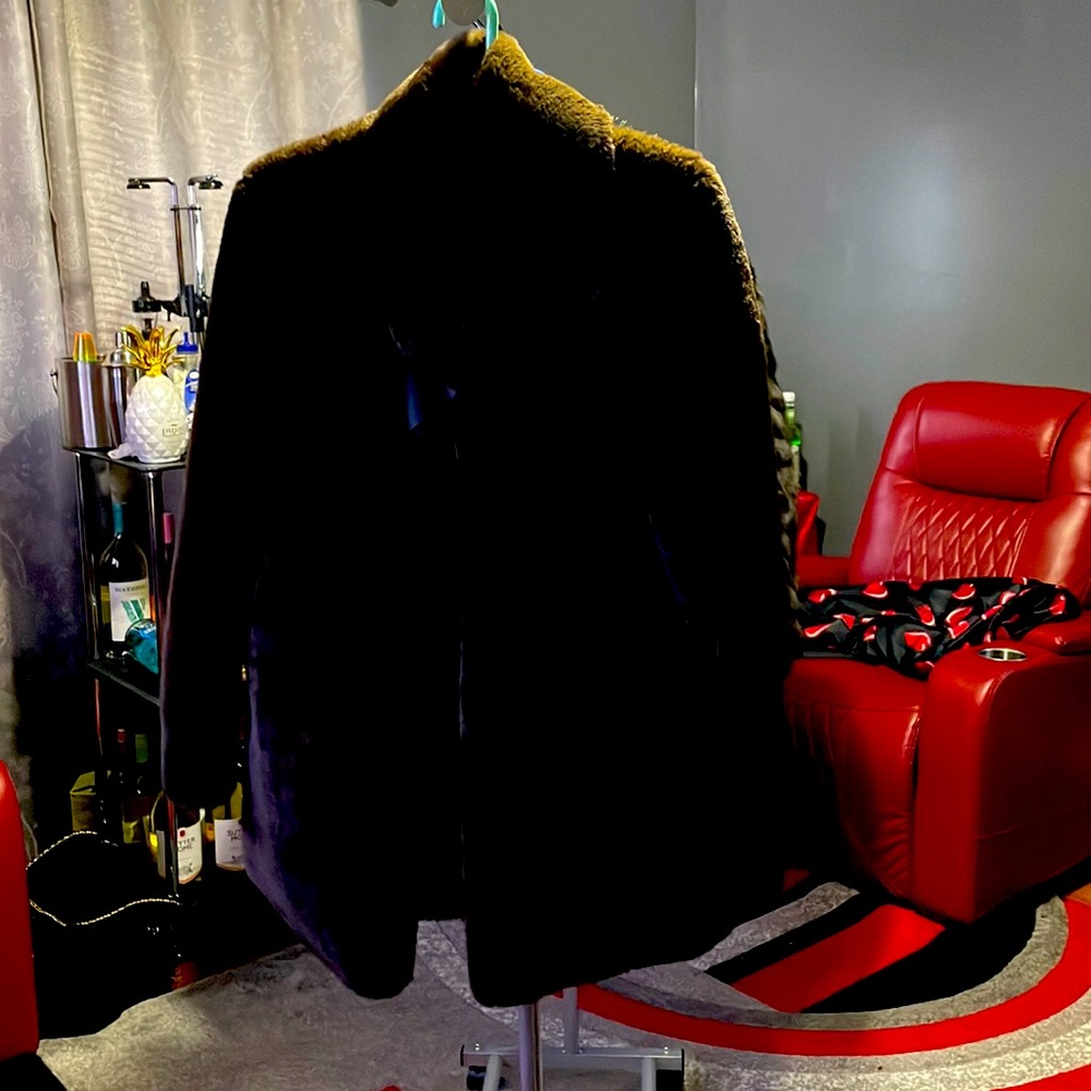 Far cost from Zara with leather trimming